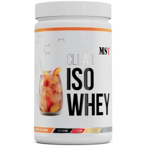 Протеин MST Nutrition Clear Iso Whey 300 g /12 servings/ Peach Ice Tea
