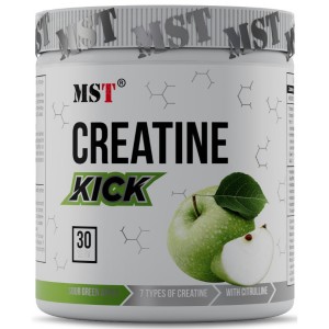 Креатин комплекс MST Nutrition Creatine Kick 300 g /30 servings/ Green Apple