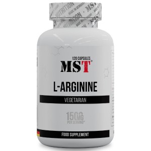 Аргинин для спорта MST Nutrition L-Arginine 120 Caps