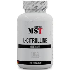 Цитруллин для спорта MST Nutrition L-Citrulline 120 Caps