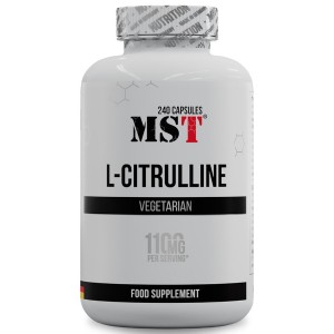 Цитруллин для спорта MST Nutrition L-Citrulline 240 Caps