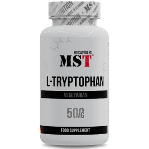 Триптофан для спорта MST Nutrition L-Tryptophan 500 60 Caps