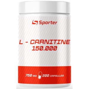 Жиросжигатель для спорта Sporter L-Carnitine 150000 200 Caps