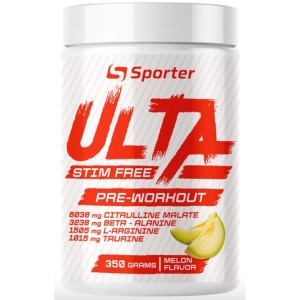 Комплекс до тренировки Sporter Ulta Ulta Stim Free 350 g /25 servings/ Melon