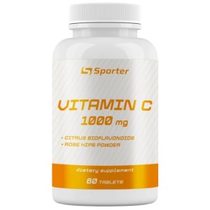 Витамин C для спорта Sporter Vitamin C 1000 mg 60 Caps
