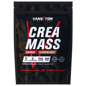 Гейнер Vansiton Crea Mass 900 g /15 servings/ Chocolate