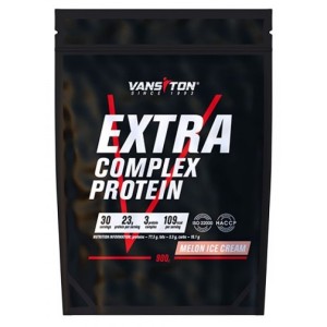 Протеин Vansiton Extra Complex Protein 900 g /30 servings/ Melon Ice Cream