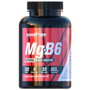 Витаминно-минеральный комплекс для спорта Vansiton MG + B6 120 Tabs