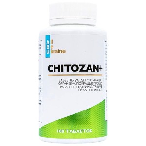 Хитозан All be Ukraine Chitozan+ 100 Tabs