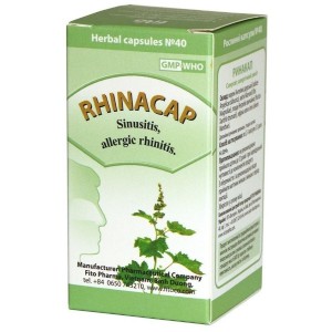 Комплекс для профилактики дыхательной системы Fito Pharma Ринакап 40 капсул