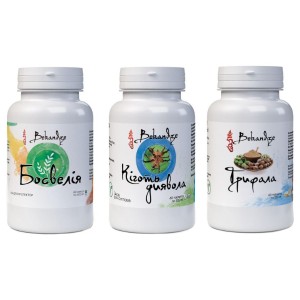 Комплекс для суставов Shanti Босвелия + Дьявольский коготь + Трифала 60+60+60 Tabs