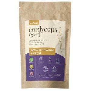 Грибной комплекс Fungipapa Кордицепс военный (Cordyceps militaris) -  ферментированный мицелий 90 капсул