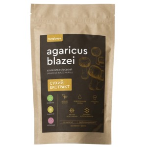 Грибной комплекс Fungipapa Агарик Бразильский (Agaricus blazei Murill) - cухой экстракт 90 капсул
