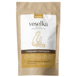 Грибной комплекс Fungipapa Веселка (Phallus impudicus) - грибной порошок 60 г /30 порций/