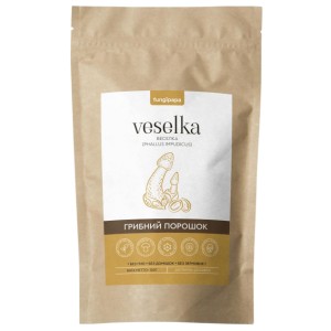 Грибной комплекс Fungipapa Веселка (Phallus impudicus) - грибной порошок 120 г /60 порций/