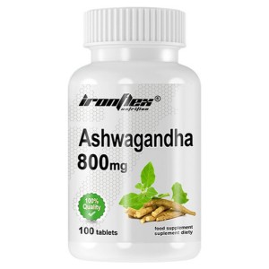 Натуральная добавка для спорта IronFlex Ashwagandha 800 mg 100 Tabs