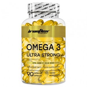 Омега для спорта IronFlex Omega 3 Ultra Strong 90 Caps