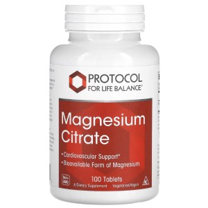 Микроэлемент Магний Protocol for Life Balance Magnesium Citrate 200 mg 100 Tabs