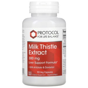 Расторопша Protocol for Life Balance Milk Thistle 300 mg 90 Veg Caps