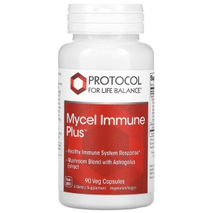 Натуральная добавка для иммунитета Protocol for Life Balance Mycel Immune Plus 90 Veg Caps