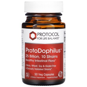 Пробиотик Protocol for Life Balance ProtoDophilus 25 Billion 50 Veg Caps