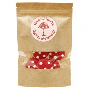 Грибной комплекс Дедушка Мухомор Печенье с мухомором (1 г мухомора в каждом) 5 штук