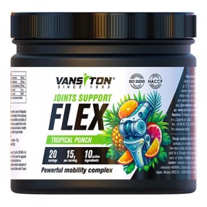 Хондропротектор (для спорта) Vansiton Flex Joints Support 300 g /20 servings/ Tropical Punch