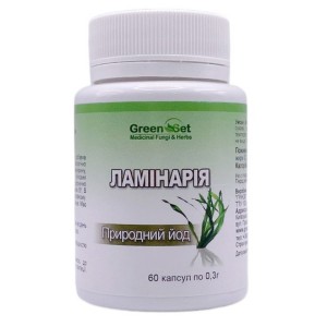 Ламинария GreenSet Ламинария - Природный йод 60 капсул