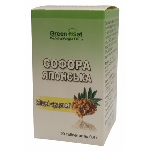 Комплекс для профилактики давления и кровообращения GreenSet Софора японская 90 таблеток