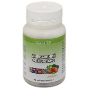 Смесь экстрактов GreenSet Минеральный Фитобаланс 90 таблеток