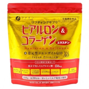 Коллаген Fine Japan Hyaluron & Collagen Premium with Q10 210 g /30 servings/
