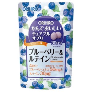 Комплекс для профилактики зрения Orihiro Blueberry & Lutein 120 Bonbons