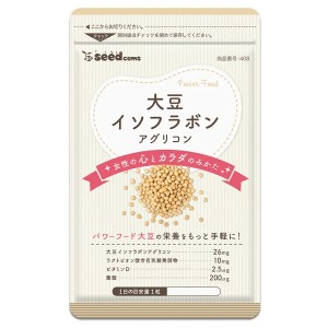 Комплекс для профилактика гормонального баланса Seedcoms Soy Isoflavone 30 Tabs