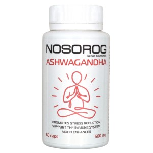 Ашфаганда для спорта Nosorog Nutrition Ashwagandha 60 Caps