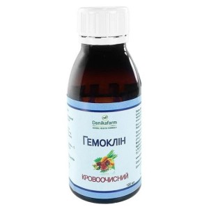 Смесь экстрактов DanikaFarm БАЖ Гемоклин Кровоочистительный 100 мл