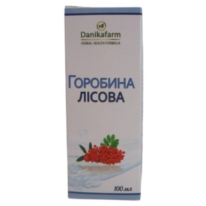 Комплекс для профилактики работы сердца DanikaFarm БАЖ Рябина Лесная 100 мл