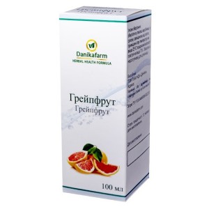 Противопростудное средство DanikaFarm БАЖ Грейпфрут 100 мл
