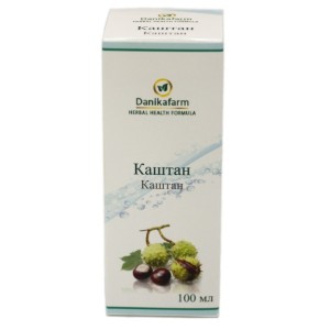 Комплекс для профилактики давления и кровообращения DanikaFarm БАЖ Каштан 100 мл
