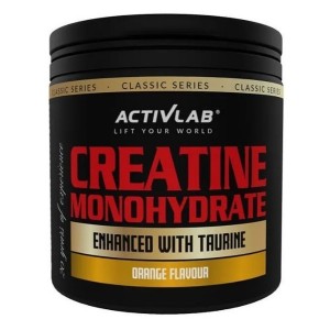Креатин моногидрат Activlab Classic Series Creatine Monohydrate Enhanced With Taurine 300 g /50 servings/ Orange