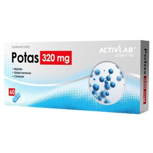 Микроэлемент Калий для спорта Activlab Potas 320 mg 60 Caps