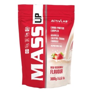 Гейнер Activlab Mass Up 3000 g /30 servings/ Strawberry