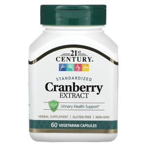 Клюква 21st Century Cranberry Extract Standardized 60 Veg Caps