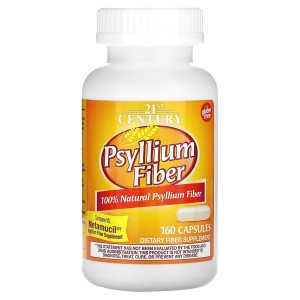 Клетчатка 21st Century Psyllium Fiber 160 Caps