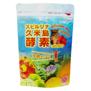 Спирулина Algae Spirulina + Kumejima enzyme 1200 Tabs