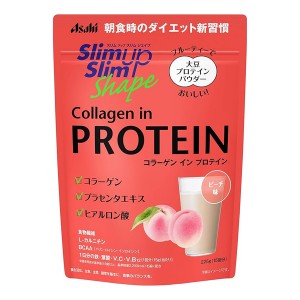 Протеин Asahi Slim Up Collagen in Protein 225 g /15 servings/ Peach
