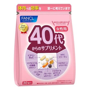 Витаминно-минеральный комплекс для женщин Fancl 40s Supplement for Women 30 packs