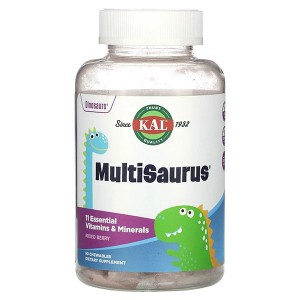 Витаминно-минеральный комплекс для детей KAL MultiSaurus 90 Chewables Mixed Berry