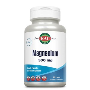 Микроэлемент Магний KAL Magnesium One Daily 500 mg 60 Tabs