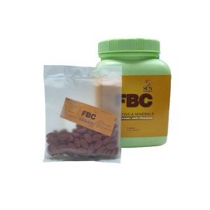 В комплекс SUN FBC Vitamins and Minerals Antianemic with Vitamins 100 Caps