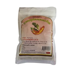 Тонизирующее средство Duangpron Samunprai Женьшень, Гинкго Билоба, Центелла 100 Caps